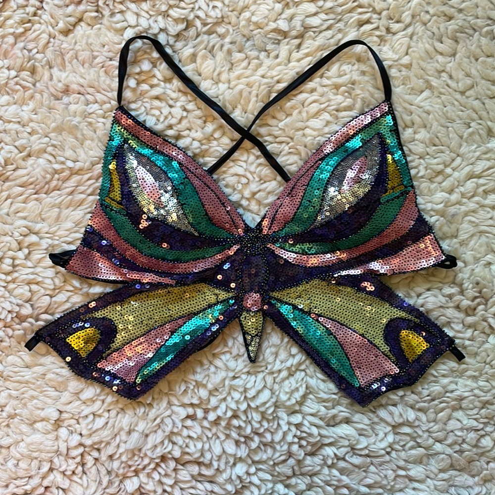 Sequin Butterfly Top 🦋✨